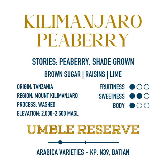 Umble Reserve - Kilimanjaro Peaberry