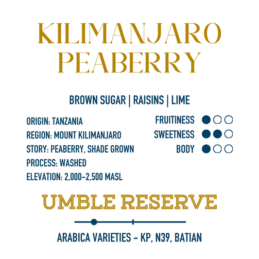 Umble Reserve - Kilimanjaro Peaberry