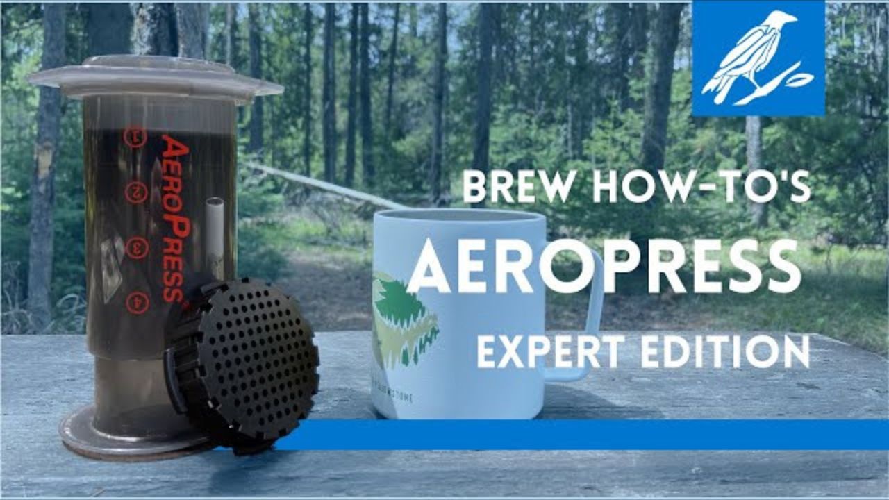 Load video: How to brew coffee with an AeroPress — expert edition step-by-step guide from Umble Coffee