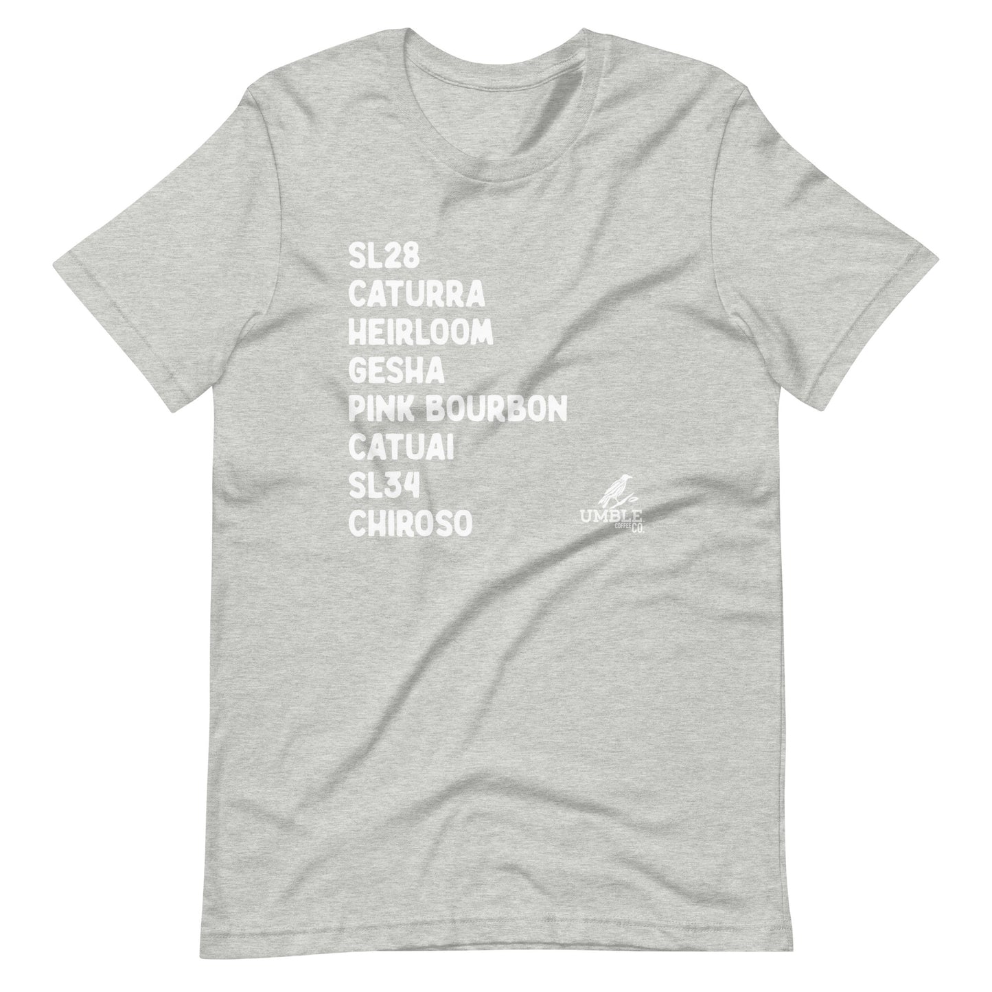 Coffee Varietals Tee