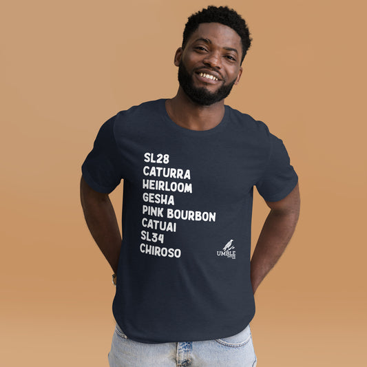 Coffee Varietals Tee