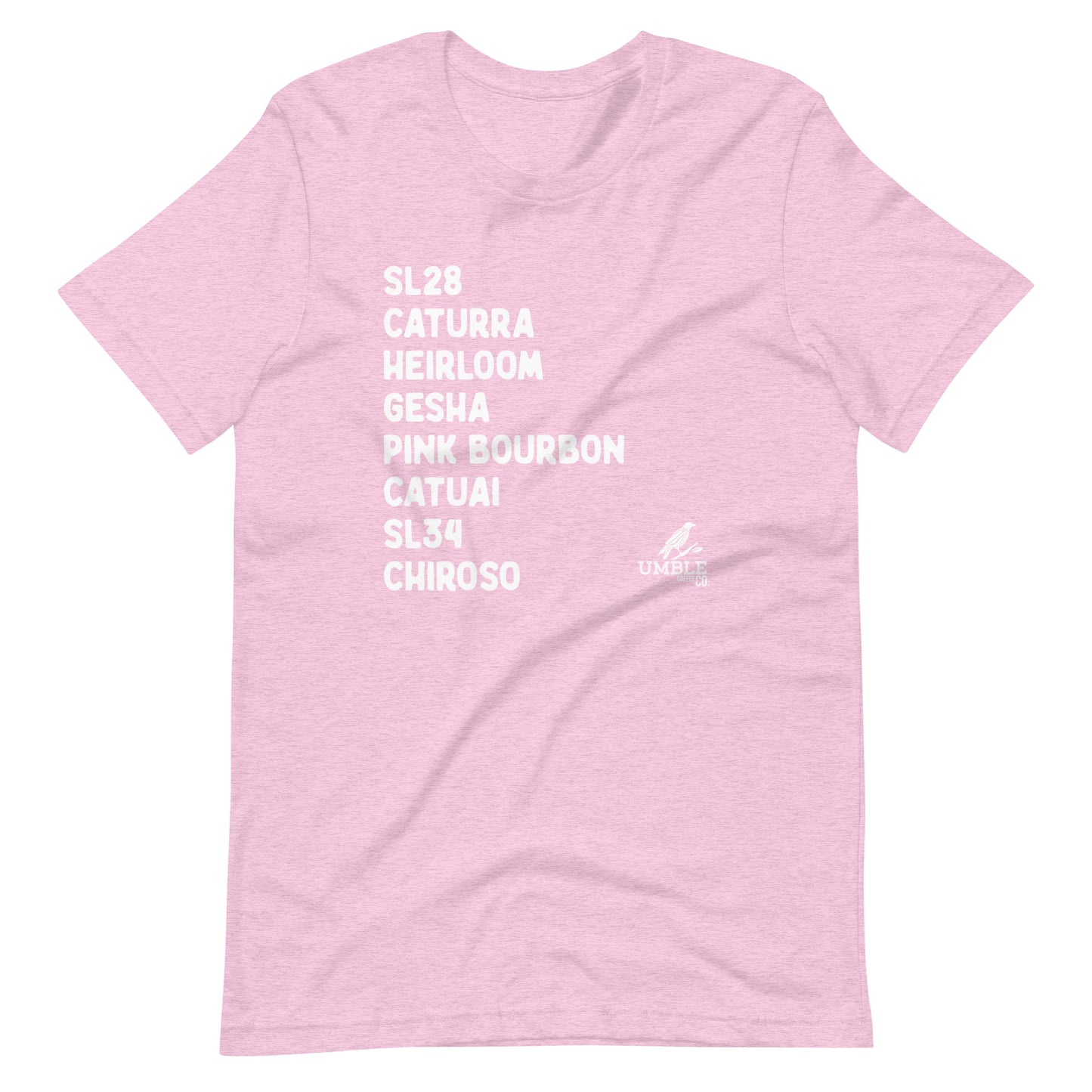 Coffee Varietals Tee